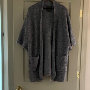 Anthropologie light purple Women's long cardigan